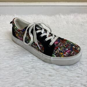 Ground Up Nintendo Super Mario Bros Character Print Sneakers Size 6